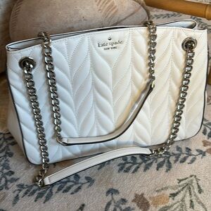 White Kate Spade purse